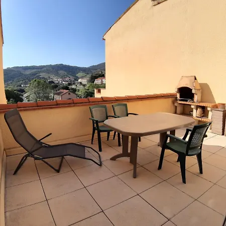Lägenhet Superbe De 94m2 Avec Vue Sur Le St Elme Collioure